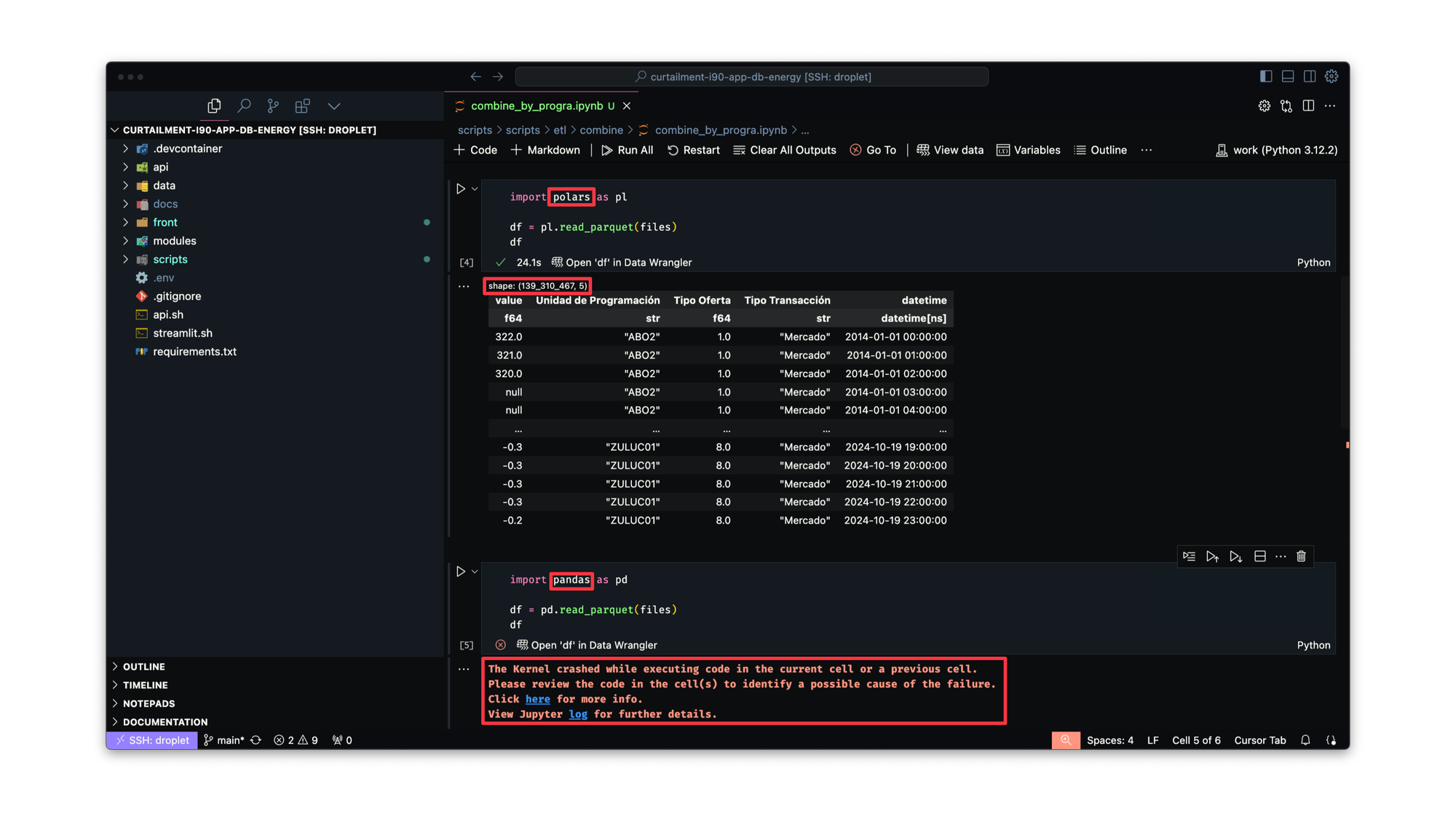 Pandas vs Polars: ejemplo práctico