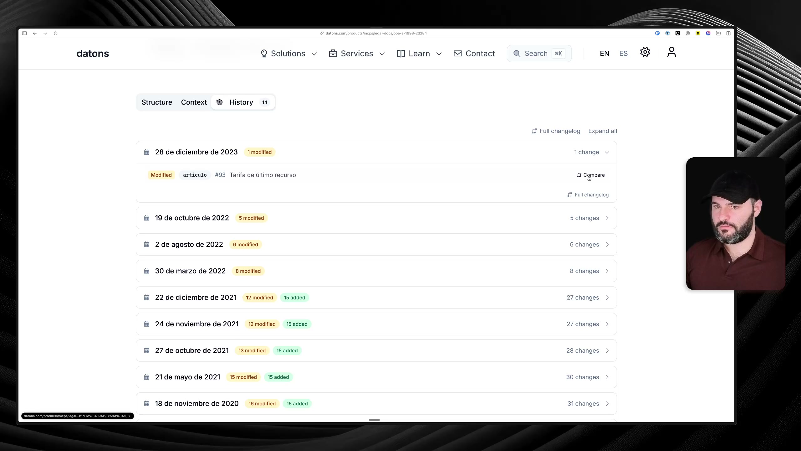 Spanish legislation, direct access from your AI